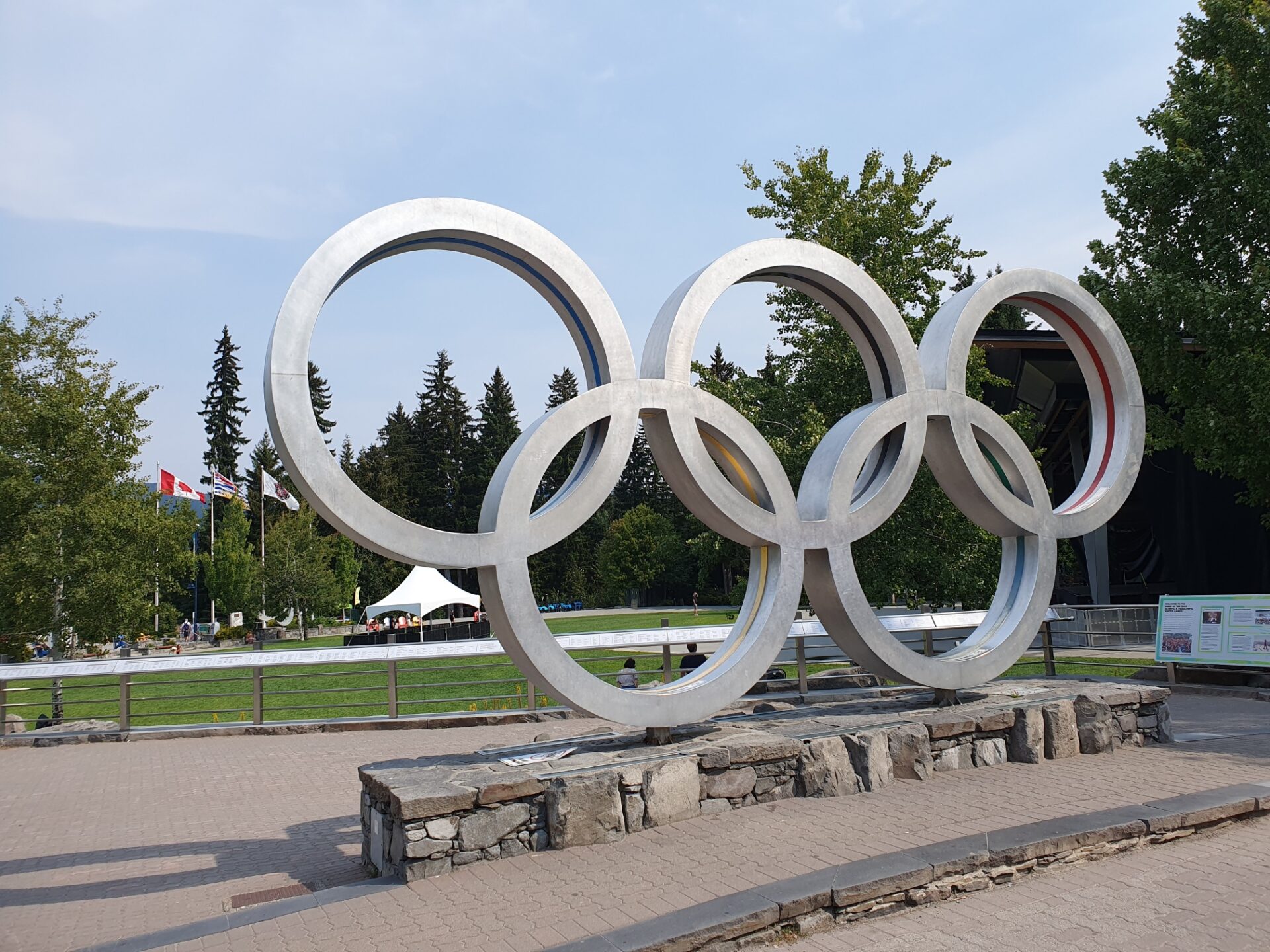 Auf olympischen Spuren